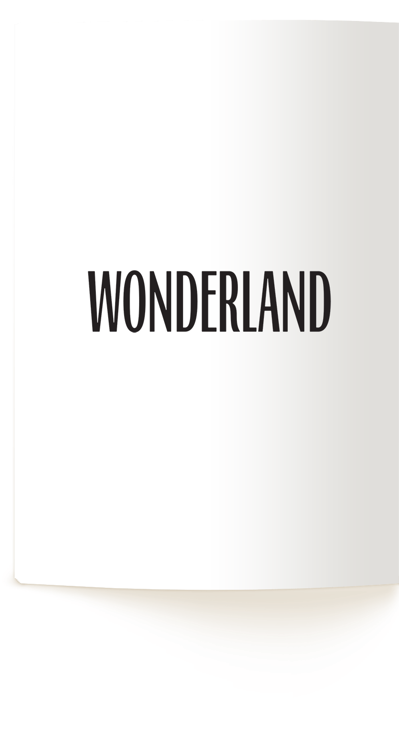 Confusion and Illusion Preview Verso Page: Wonderland